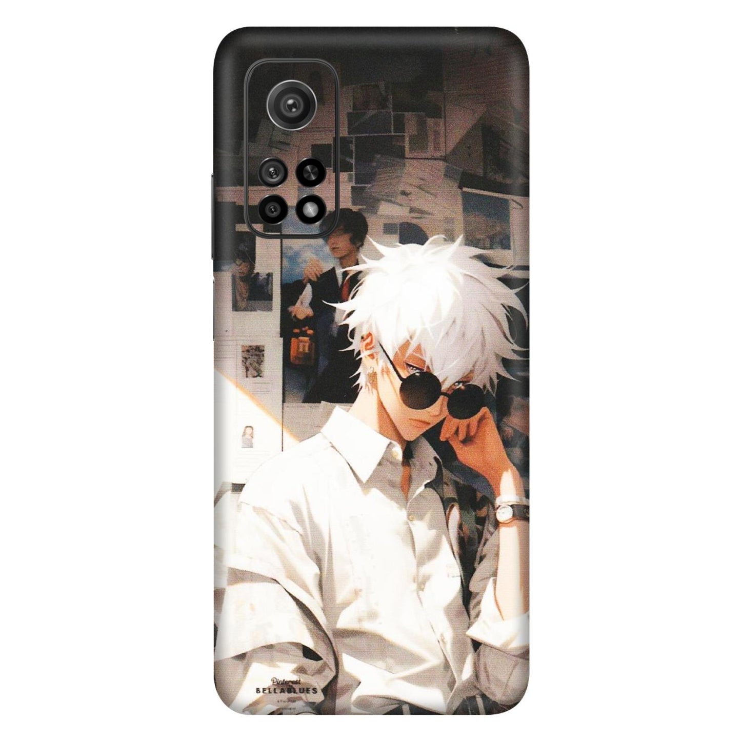 Xiaomi Redmi Phone Skins (All Models) - Gojo Satoru Jujustu Kaisen Anime - Matte Finish (M-156) Mi 10T 5G