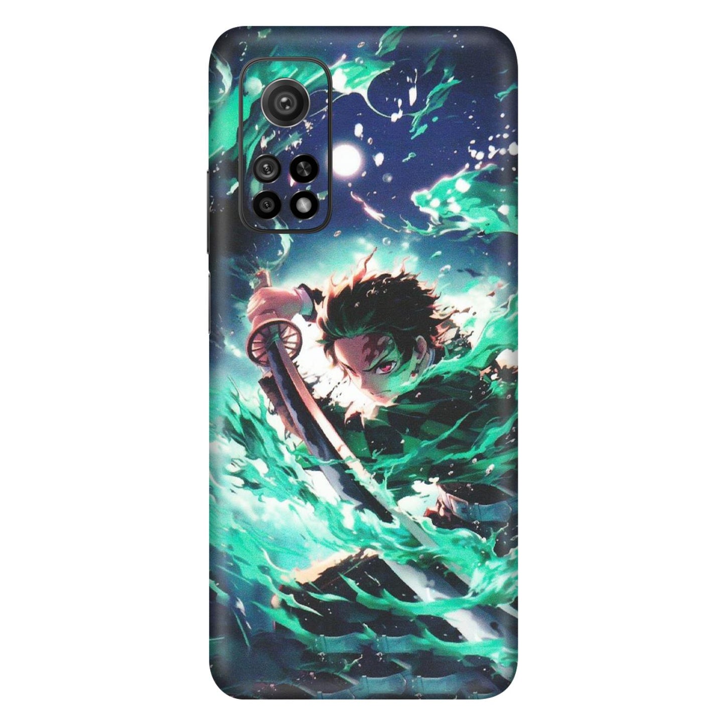 Xiaomi Redmi Phone Skins (All Models) - Sword Fighter Anime - Matte Finish (M-29) Mi 10T 5G