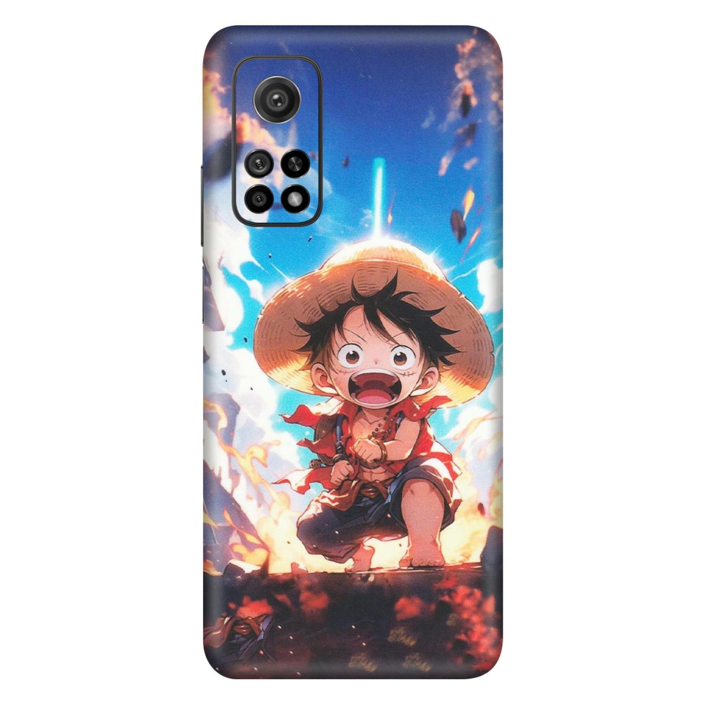 Xiaomi Redmi Phone Skins (All Models) - Toon One Piece Cute Character - Matte Finish (M-35) Mi 10T 5G