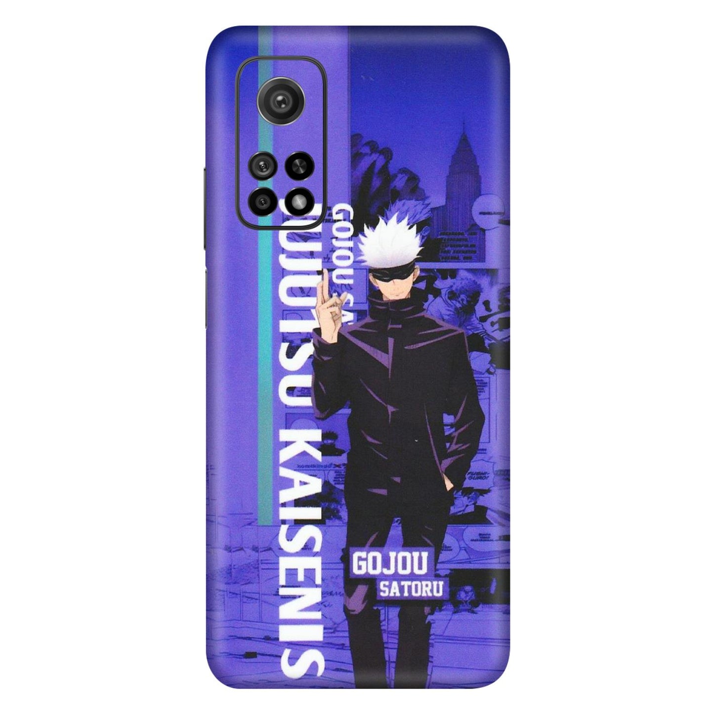 Xiaomi Redmi Phone Skins (All Models) - Jujutsu Kaisen Gojo - Matte Finish (M-05) Mi 10T 5G