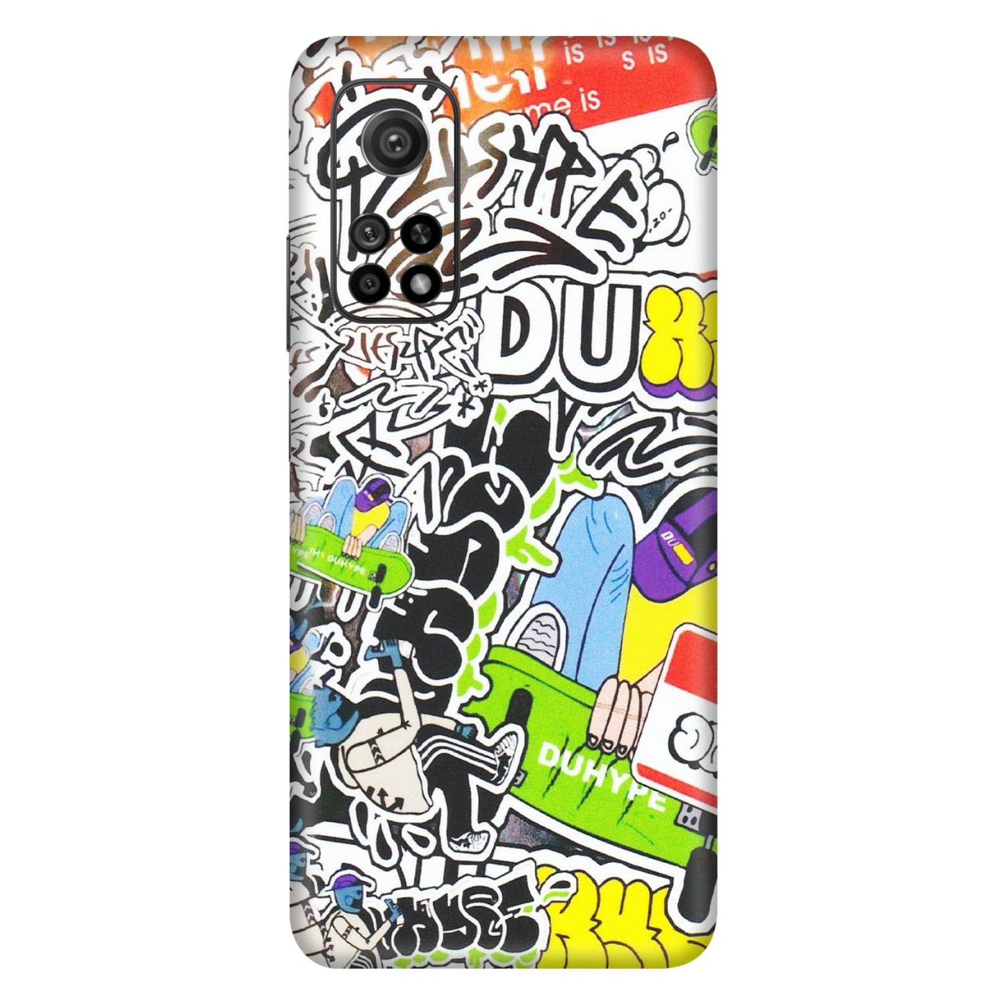 Xiaomi Redmi Phone Skins (All Models) - Dope Graffiti - Matte Finish (M-61) Mi 10T 5G