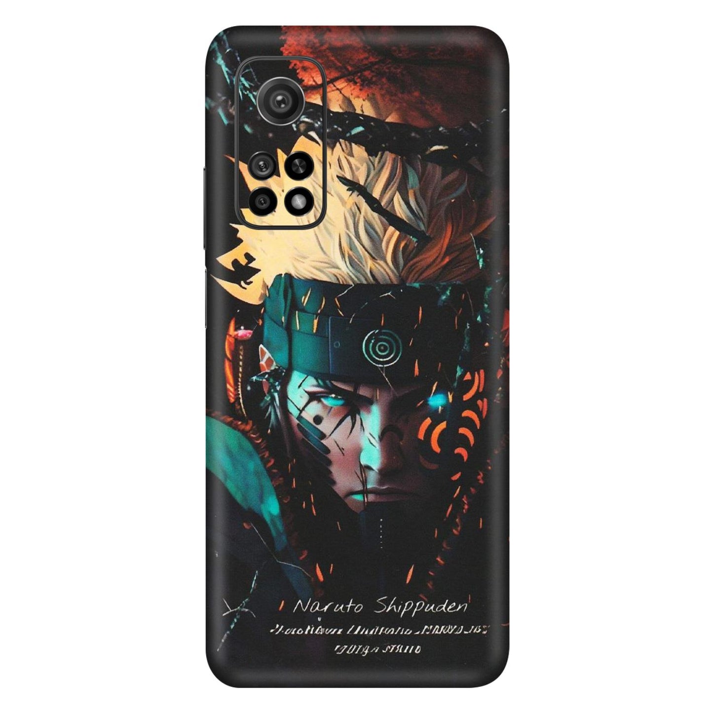Xiaomi Redmi Phone Skins (All Models) - Naruto Shippuden - Matte Finish (M-76) Mi 10T 5G