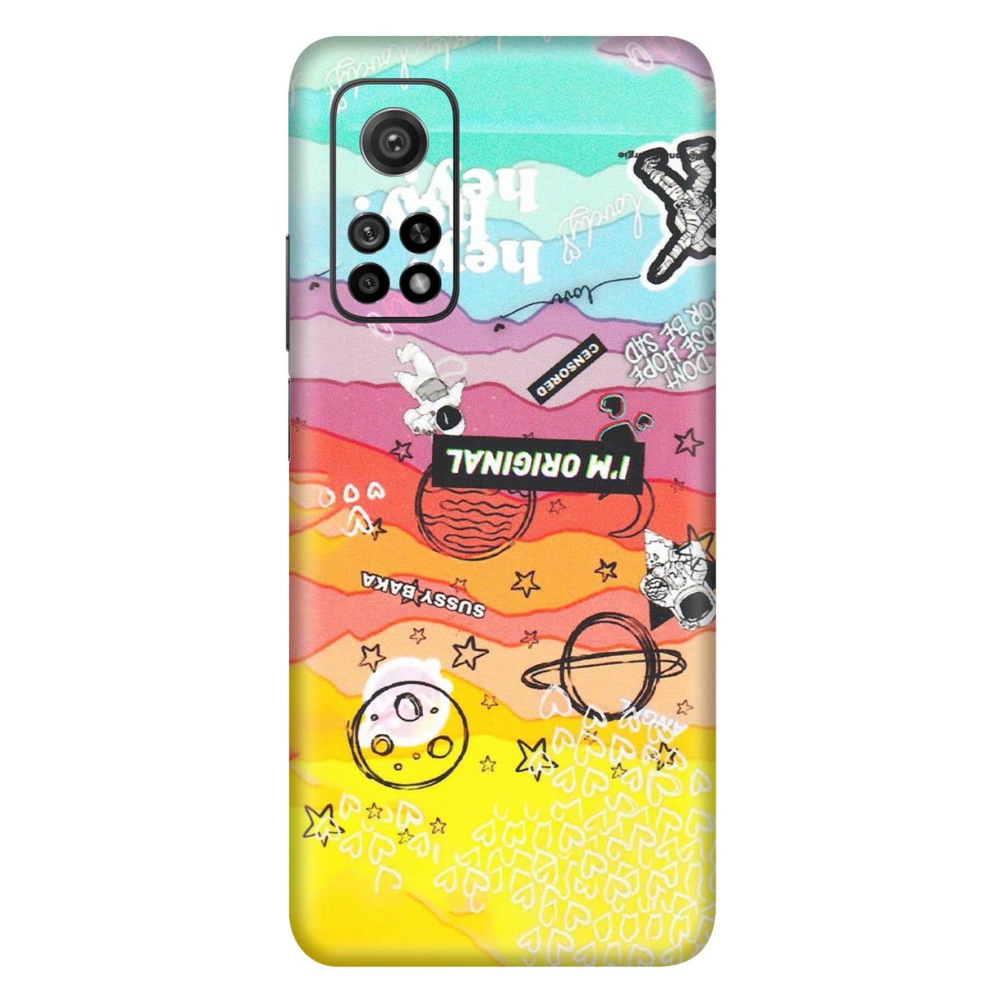 Xiaomi Redmi Phone Skins (All Models) - The Original Astronaut - Matte Finish (M-79) Mi 10T 5G