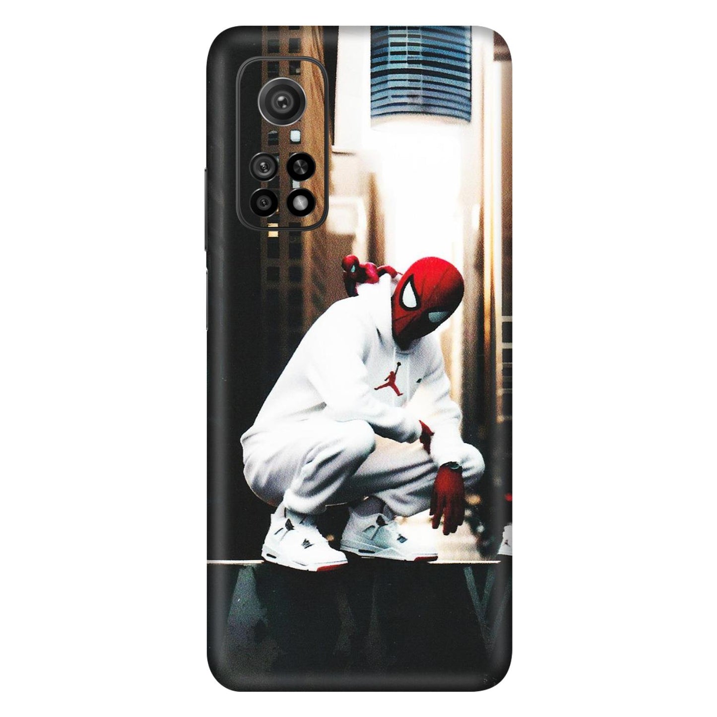 Xiaomi Redmi Phone Skins (All Models) - Sportsman Spider Man - Matte Finish (M-94) Mi 10T 5G