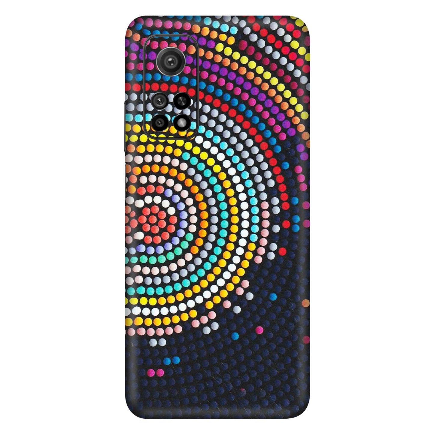 Xiaomi Redmi Phone Skins (All Models) - Rainbow Dot Mandala - Matte Finish (M-97) Mi 10T 5G