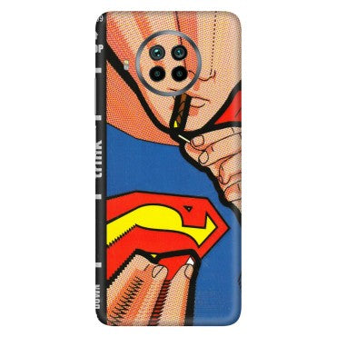Xiaomi Redmi Phone Skins (All Models) - Superman Sutta - 3D Embossed Finish (L-130) Mi 10 T Lite