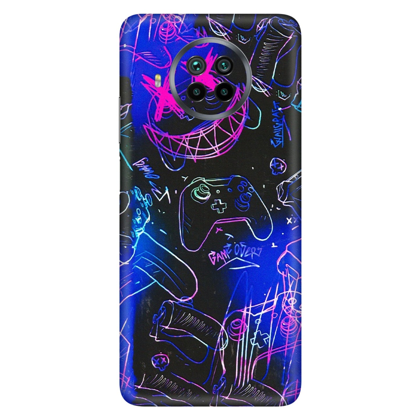 Xiaomi Redmi Phone Skins (All Models) - Gamers Paradise - 3D Embossed Finish (L-258) Mi 10 T Lite
