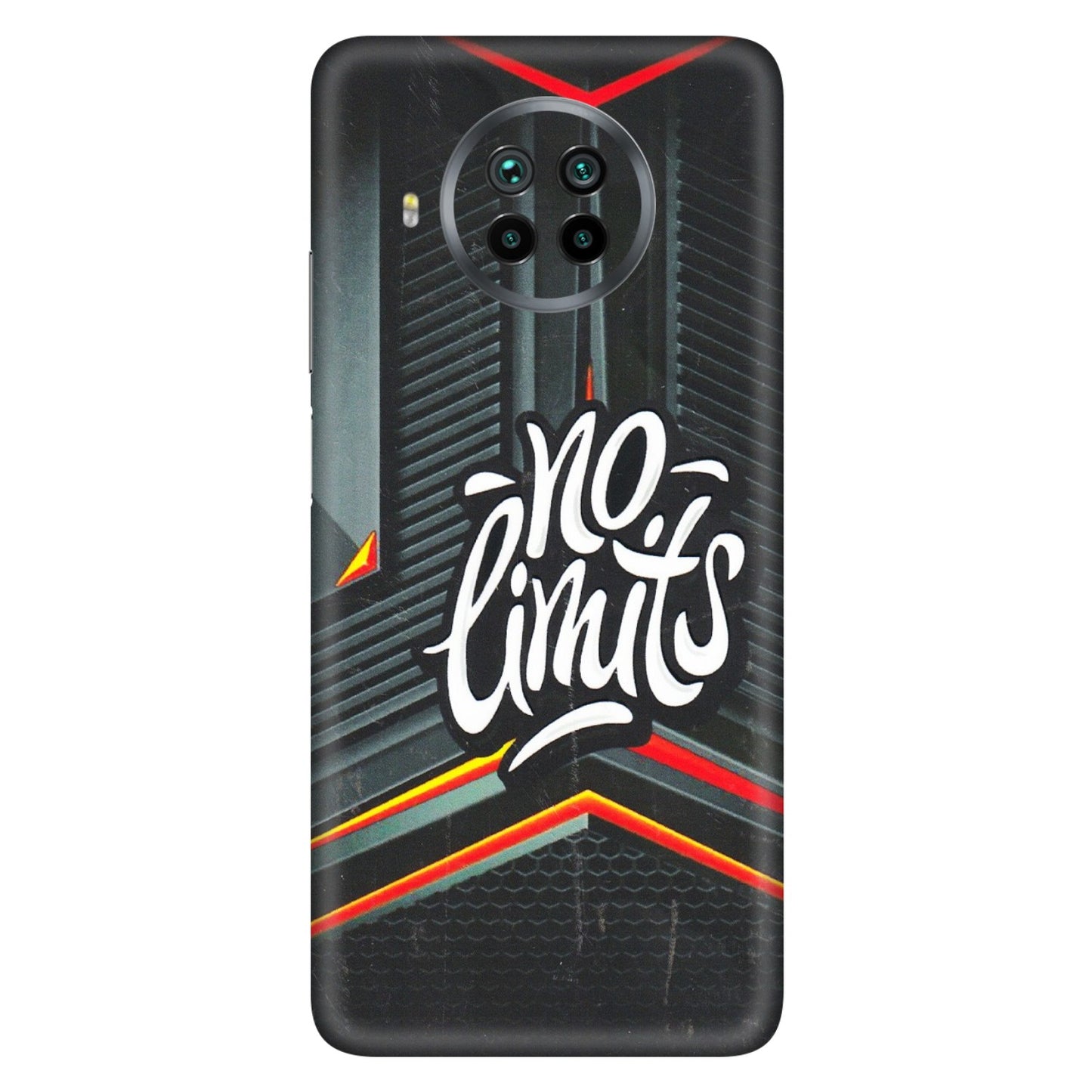 Xiaomi Redmi Phone Skins (All Models) - No Limits - 3D Embossed Finish (L-286) Mi 10 T Lite