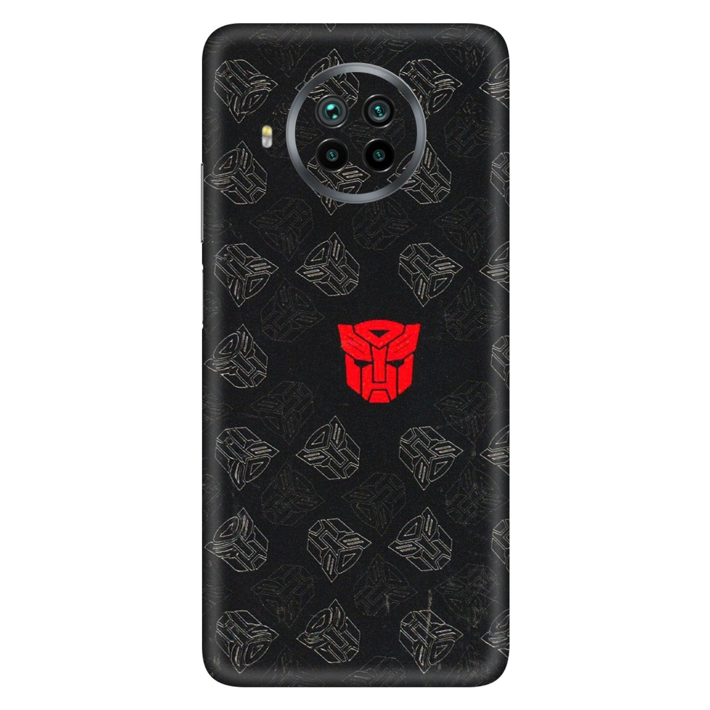 Xiaomi Redmi Phone Skins (All Models) - Transformers Devastation - 3D Embossed Finish (L-301) Mi 10 T Lite
