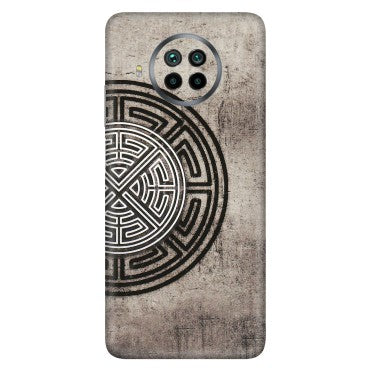 Xiaomi Redmi Phone Skins (All Models) - Mysterious Circular Design - 3D Embossed Finish (L-63) Mi 10 T Lite