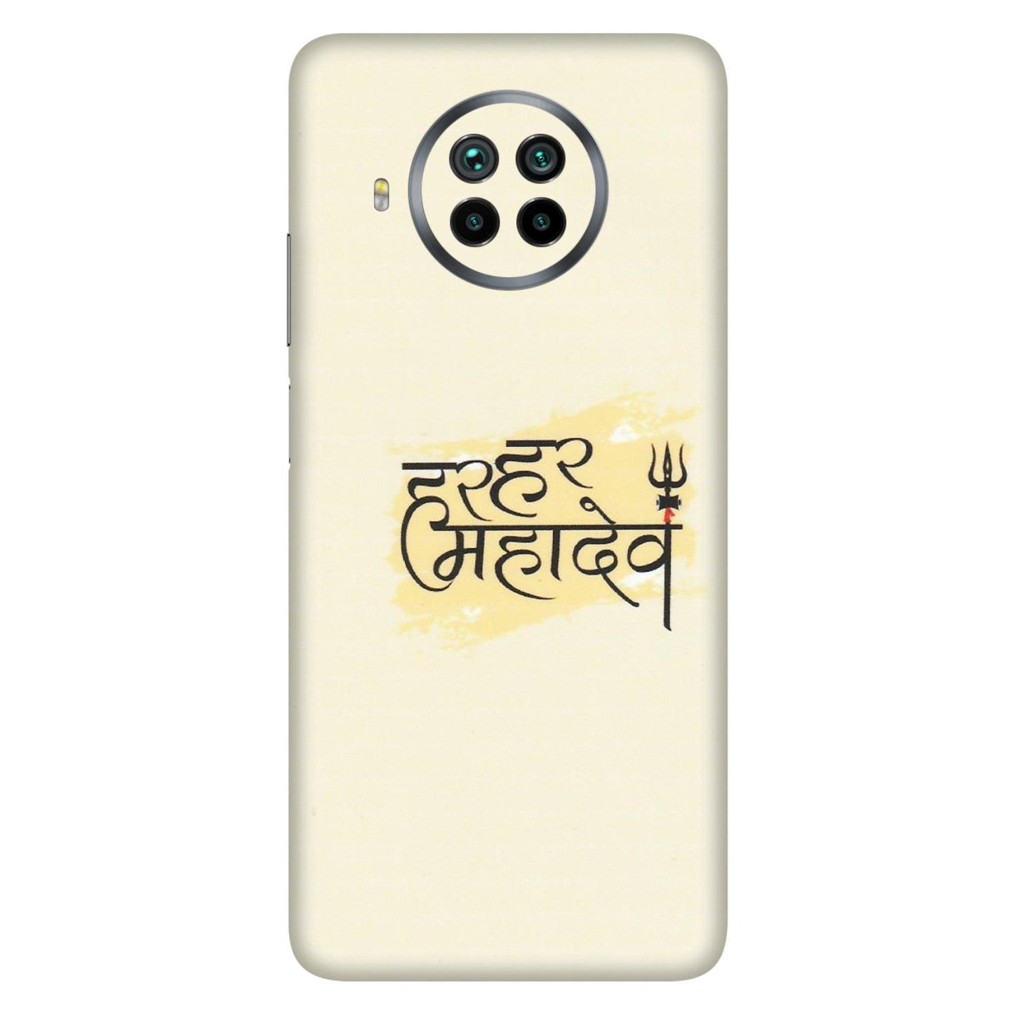 Xiaomi Redmi Phone Skins (All Models) - Har Har Mahadev - Matte Finish (M-10) Mi 10 T Lite