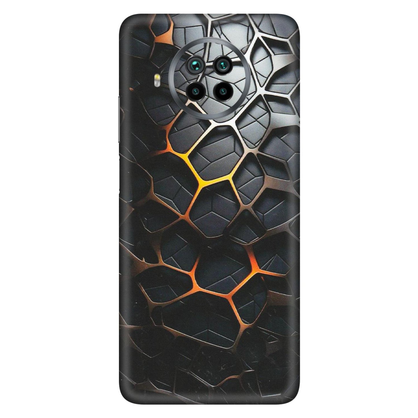 Xiaomi Redmi Phone Skins (All Models) - New Abstract Graphite Tiles - Matte Finish (M-130) Mi 10 T Lite