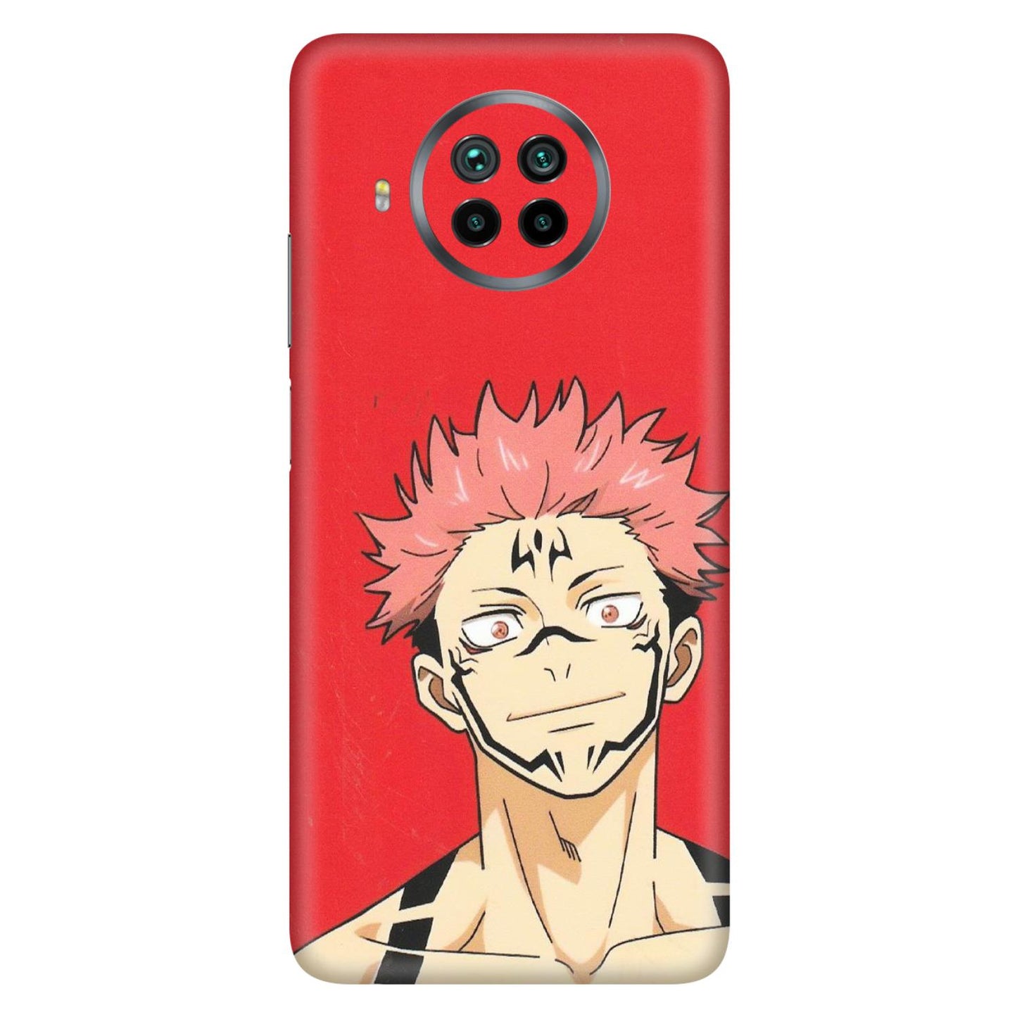 Xiaomi Redmi Phone Skins (All Models) - Ryomen Sukuna Fun Anime - Matte Finish (M-153) Mi 10 T Lite