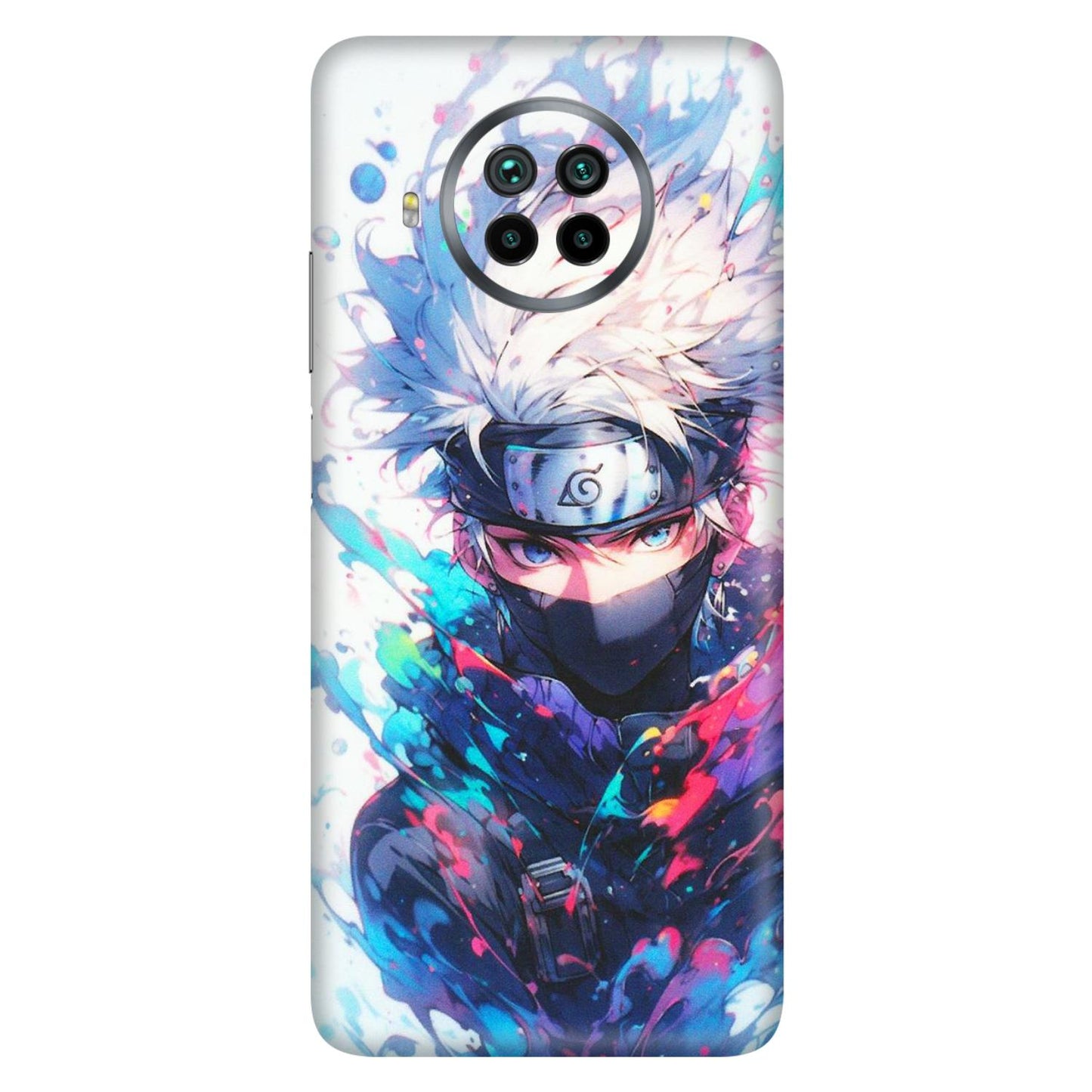 Xiaomi Redmi Phone Skins (All Models) - Naruto Face Mask - Matte Finish (M-03) Mi 10 T Lite