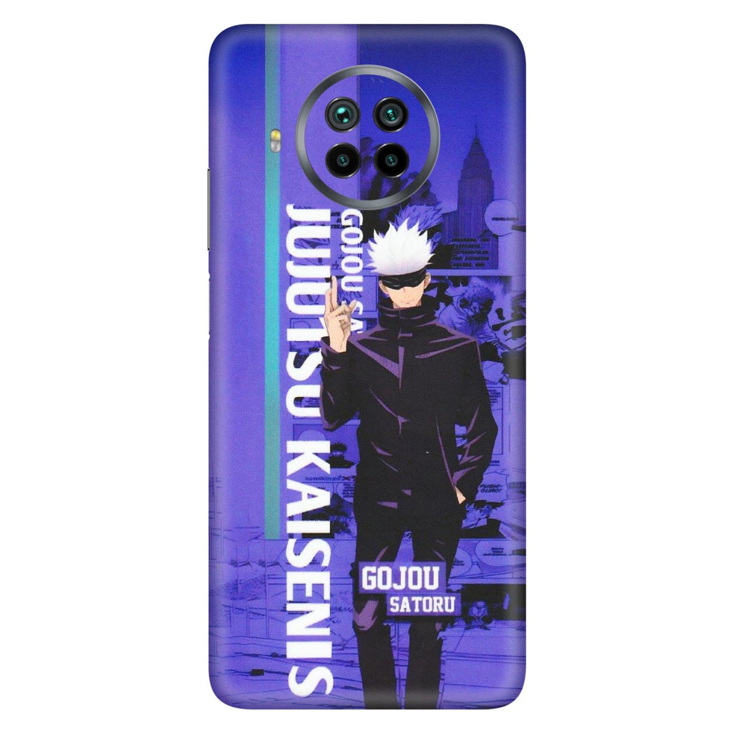 Xiaomi Redmi Phone Skins (All Models) - Jujutsu Kaisen Gojo - Matte Finish (M-05) Mi 10 T Lite