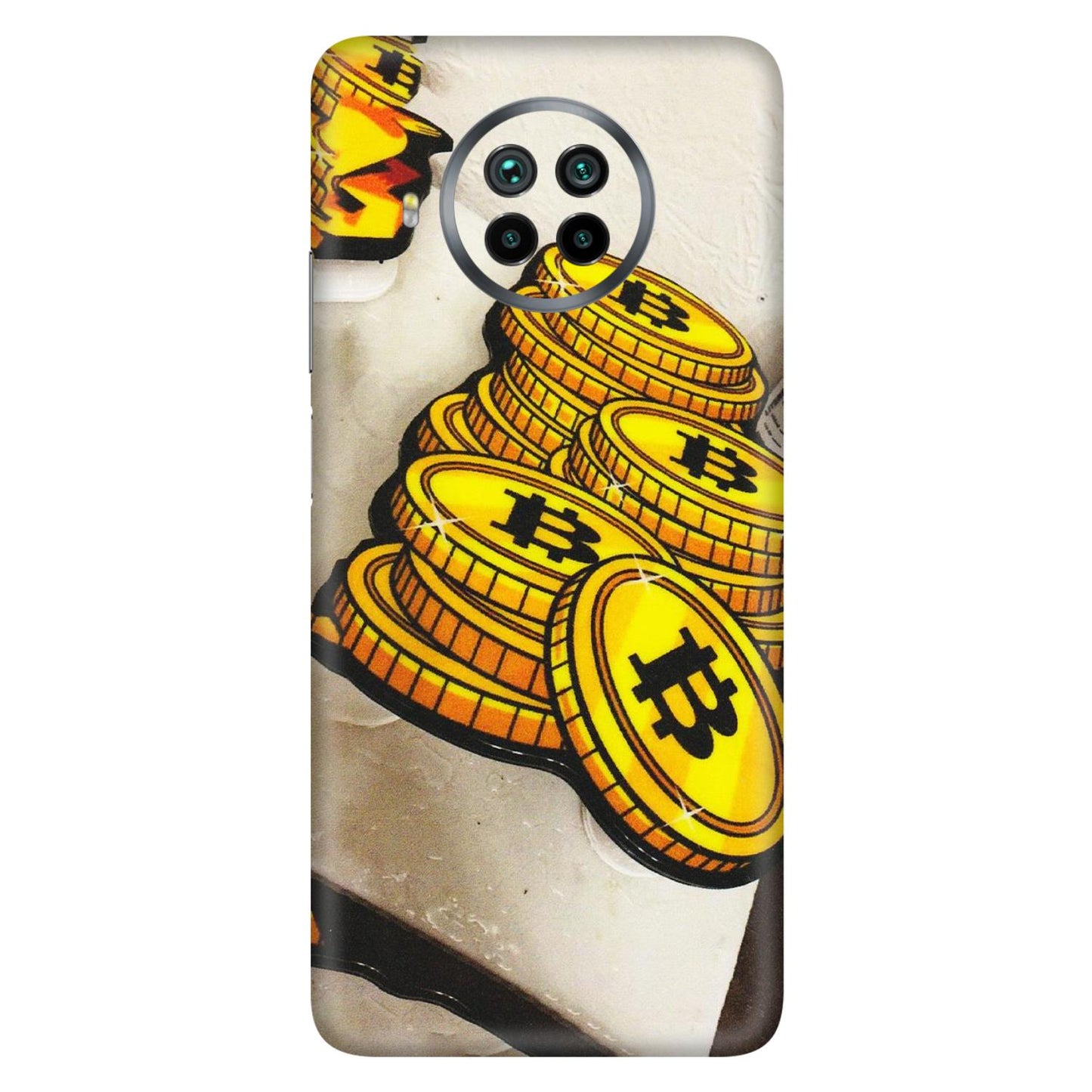 Xiaomi Redmi Phone Skins (All Models) - Billionaire Bitcoin Collection - Matte Finish (M-92) Mi 10 T Lite