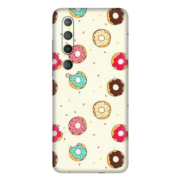 Xiaomi Redmi Phone Skins (All Models) - Mini Donuts Doodle Art - 3D Embossed Finish (L-122) Mi 10 5G