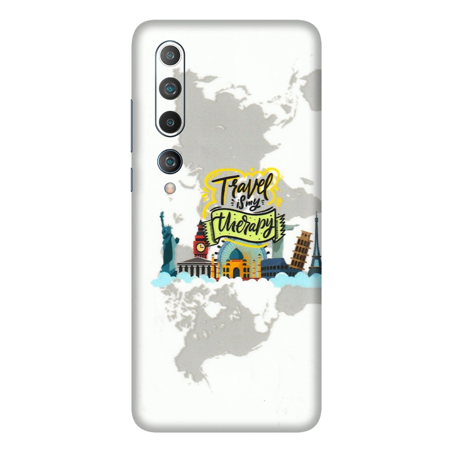 Xiaomi Redmi Phone Skins (All Models) - Travel Therapy - 3D Embossed Finish (L-199) Mi 10 5G