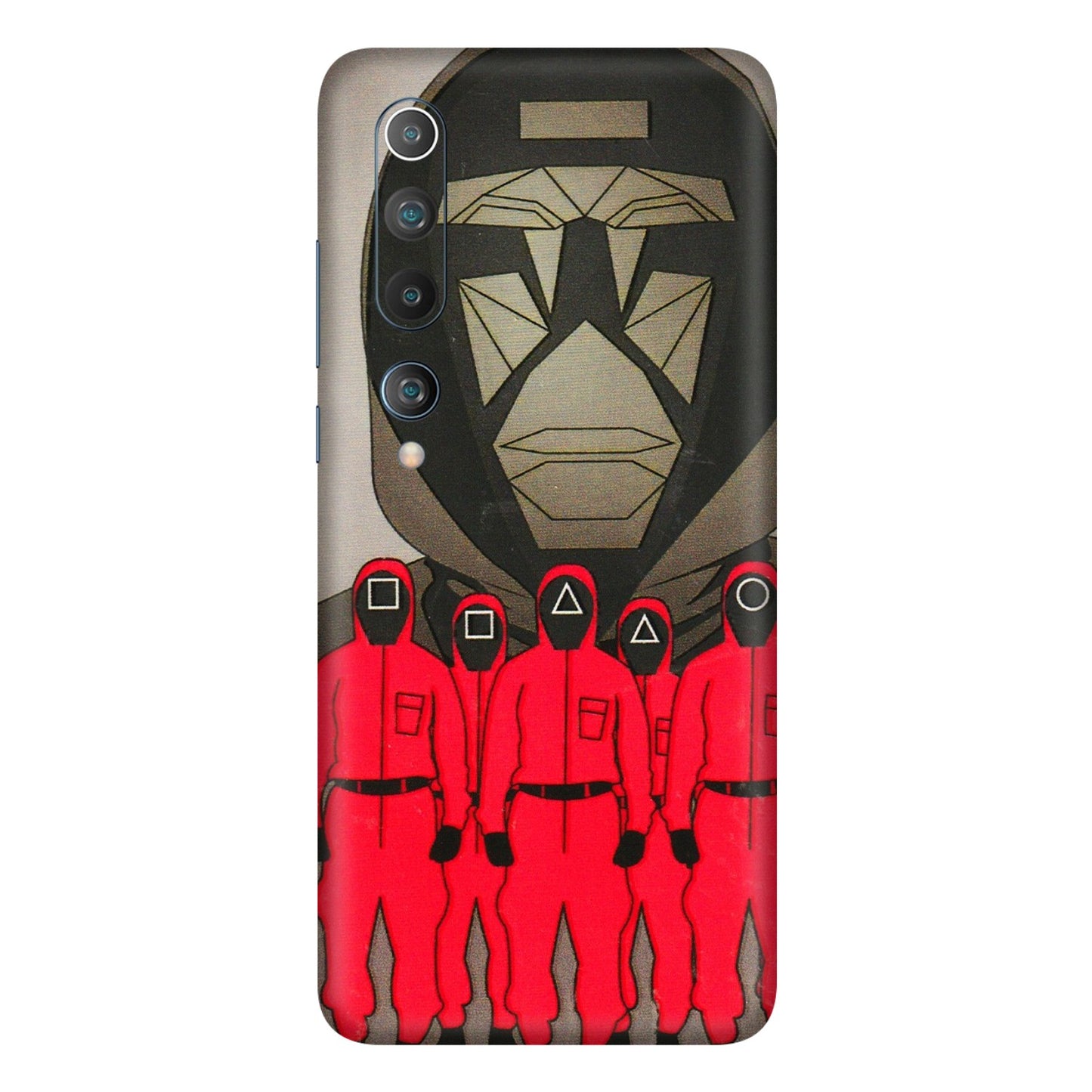 Xiaomi Redmi Phone Skins (All Models) - Squid Game Hero - 3D Embossed Finish (L-245) Mi 10 5G