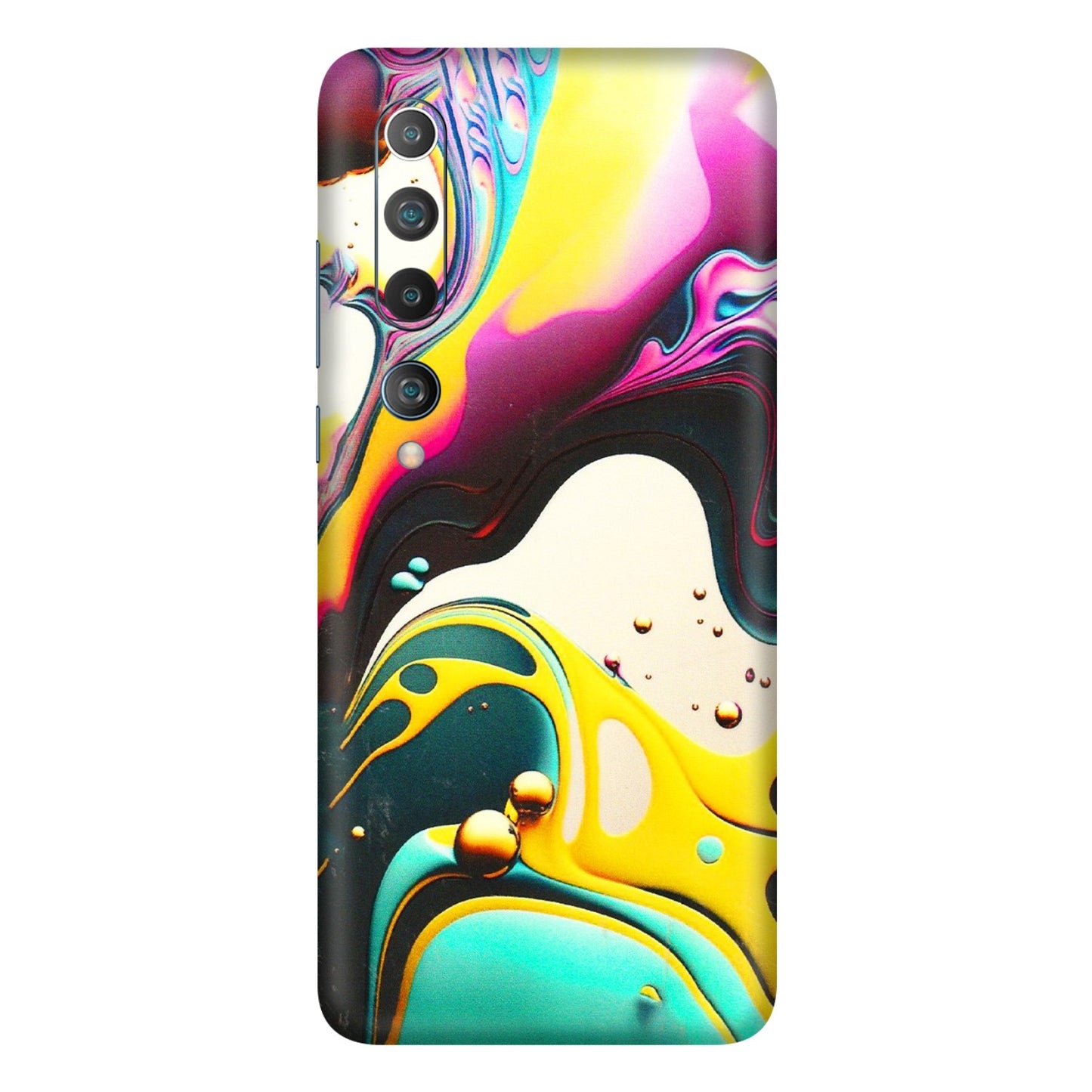 Xiaomi Redmi Phone Skins (All Models) - Multicolor Abstract pattern - 3D Embossed Finish (L-254) Mi 10 5G