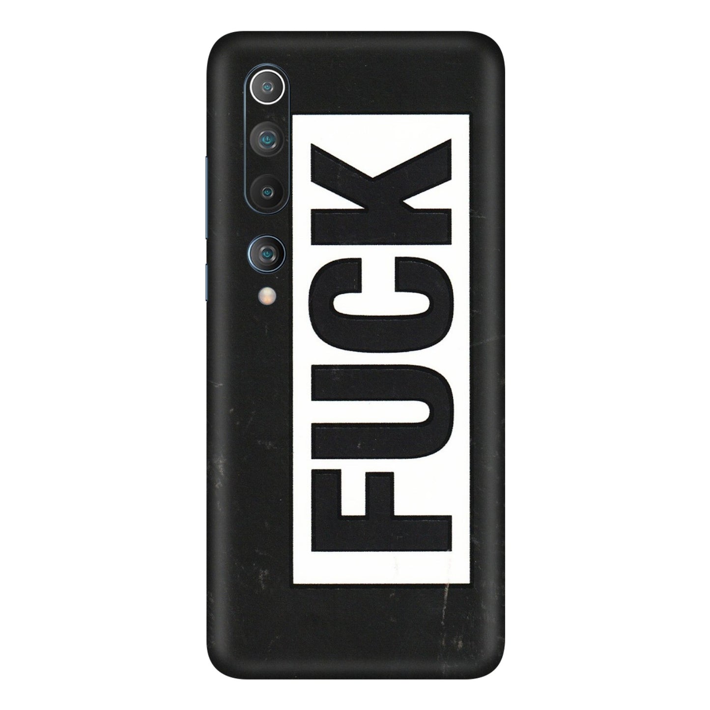 Xiaomi Redmi Phone Skins (All Models) - The F Word - 3D Embossed Finish (L-255) Mi 10 5G