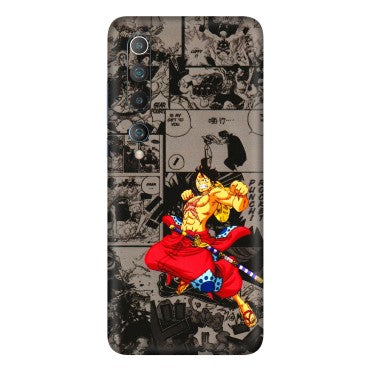 Xiaomi Redmi Phone Skins (All Models) - One Piece Rocket Punch Manga - 3D Embossed Finish (L-25) Mi 10 5G