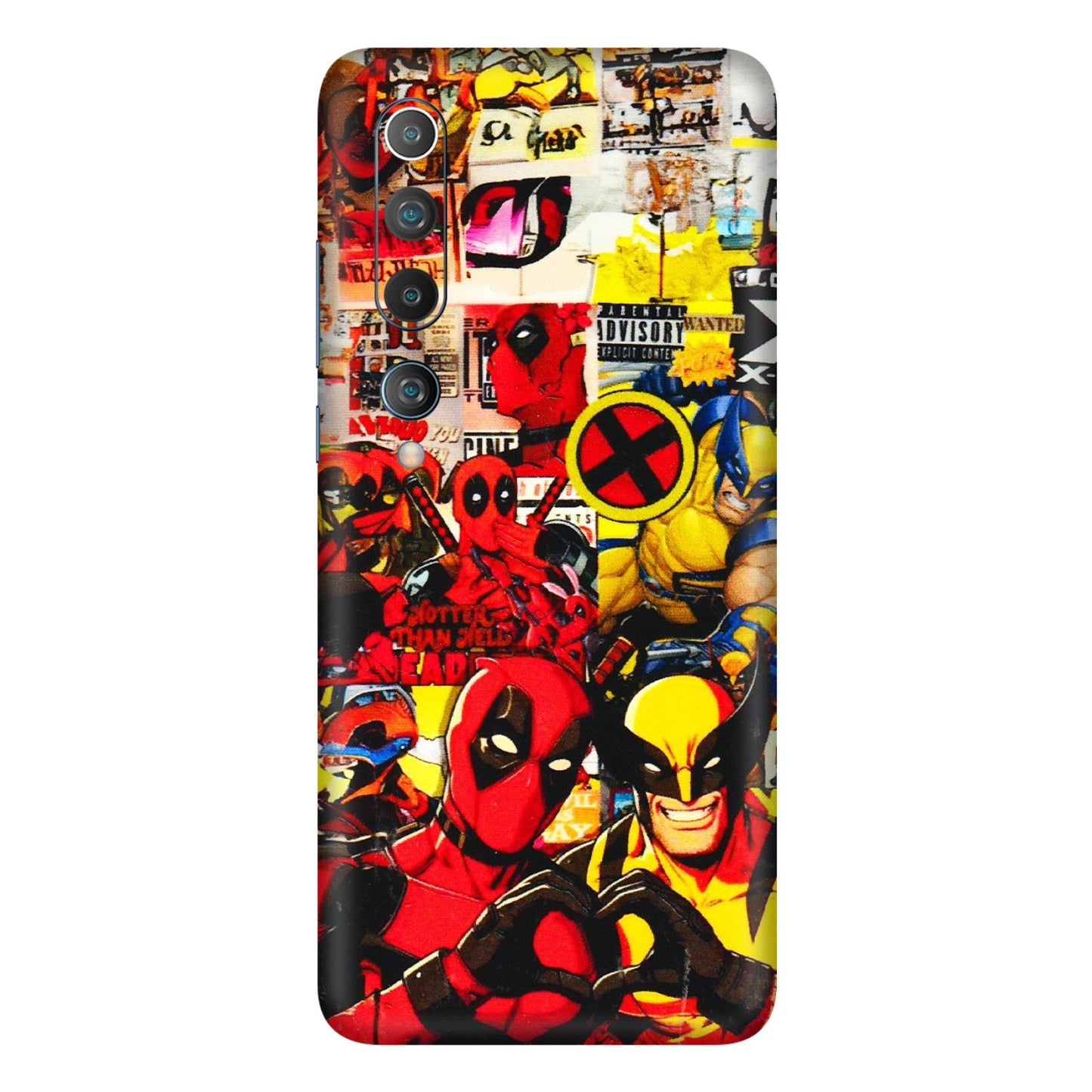 Xiaomi Redmi Phone Skins (All Models) - Spidy Wolverine - 3D Embossed Finish (L-310) Mi 10 5G
