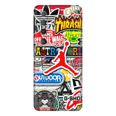 Xiaomi Redmi Phone Skins (All Models) - Multi Brands Sticker Graffiti - 3D Embossed Finish (L-37) Mi 10 5G