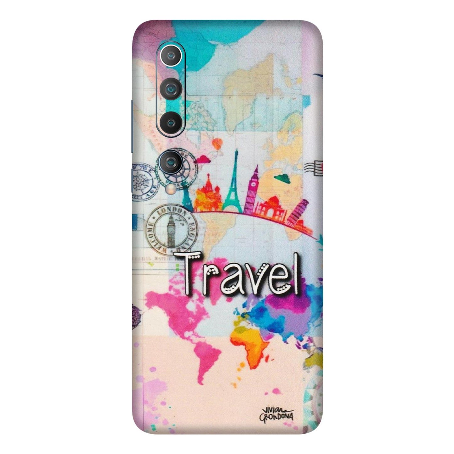 Xiaomi Redmi Phone Skins (All Models) - Travel The Wonders - Matte Finish (M-108) Mi 10 5G