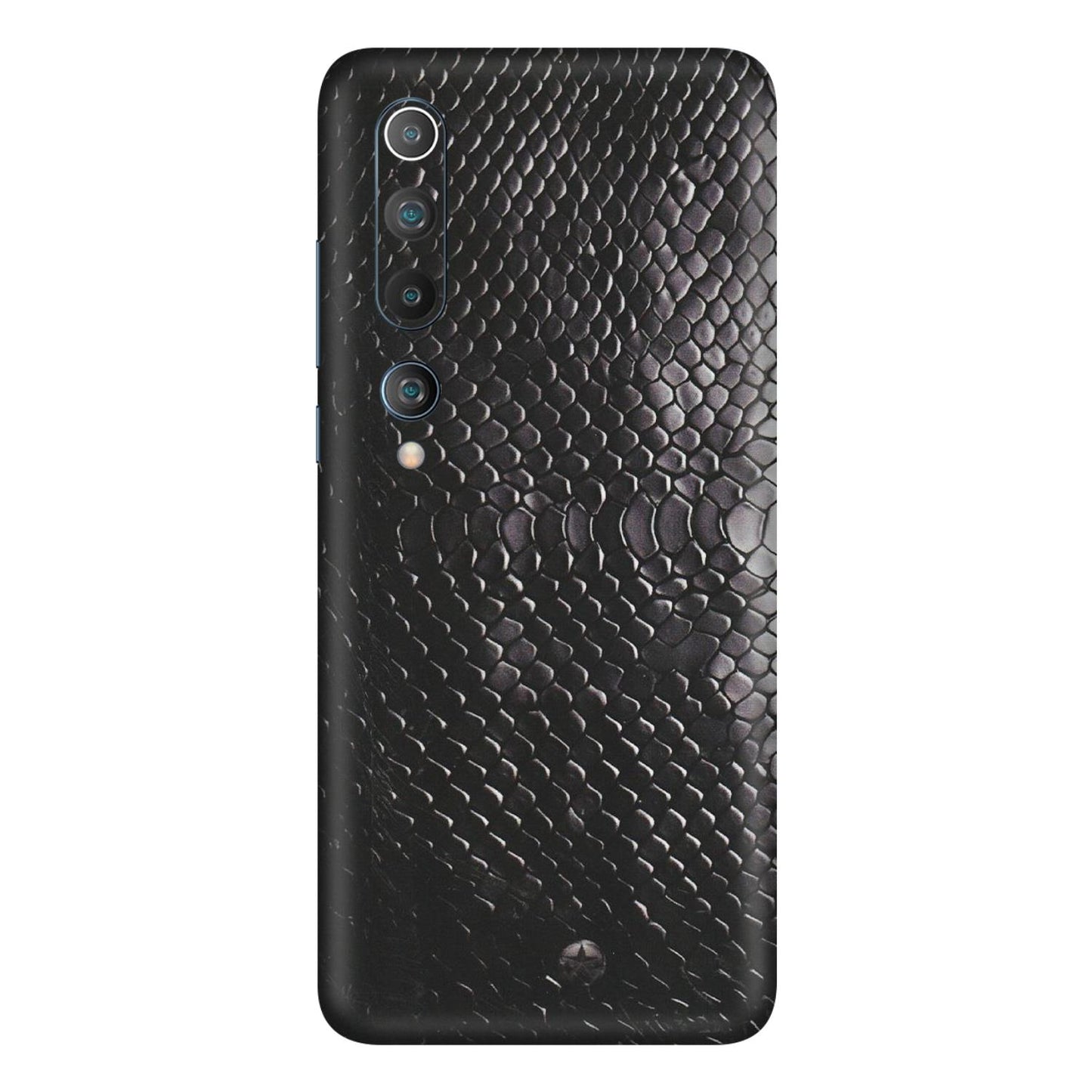 Xiaomi Redmi Phone Skins (All Models) - Black Snack Leather - Matte Finish (M-147) Mi 10 5G