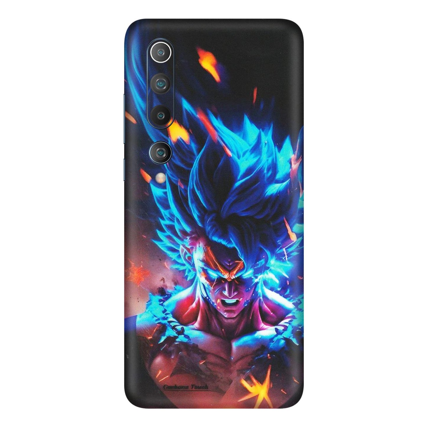 Xiaomi Redmi Phone Skins (All Models) - Angry Goku Dragon Ball Anime - Matte Finish (M-150) Mi 10 5G