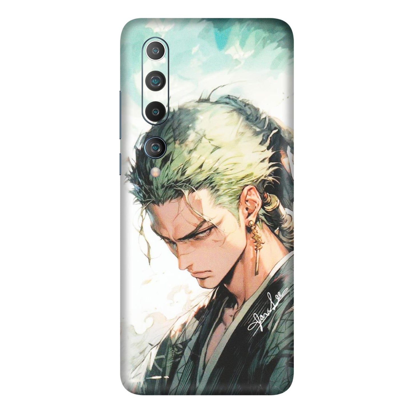 Xiaomi Redmi Phone Skins (All Models) - Pirate Hunter One Piece Anime - Matte Finish (M-157) Mi 10 5G