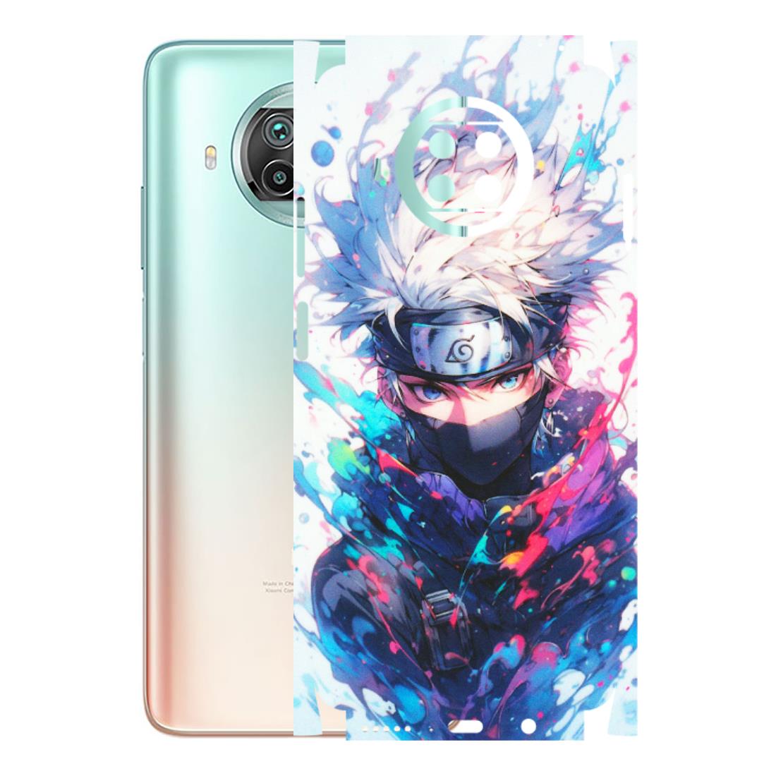 Xiaomi Redmi Phone Skins (All Models) - Naruto Face Mask - Matte Finish (M-03) Mi 10 T Lite