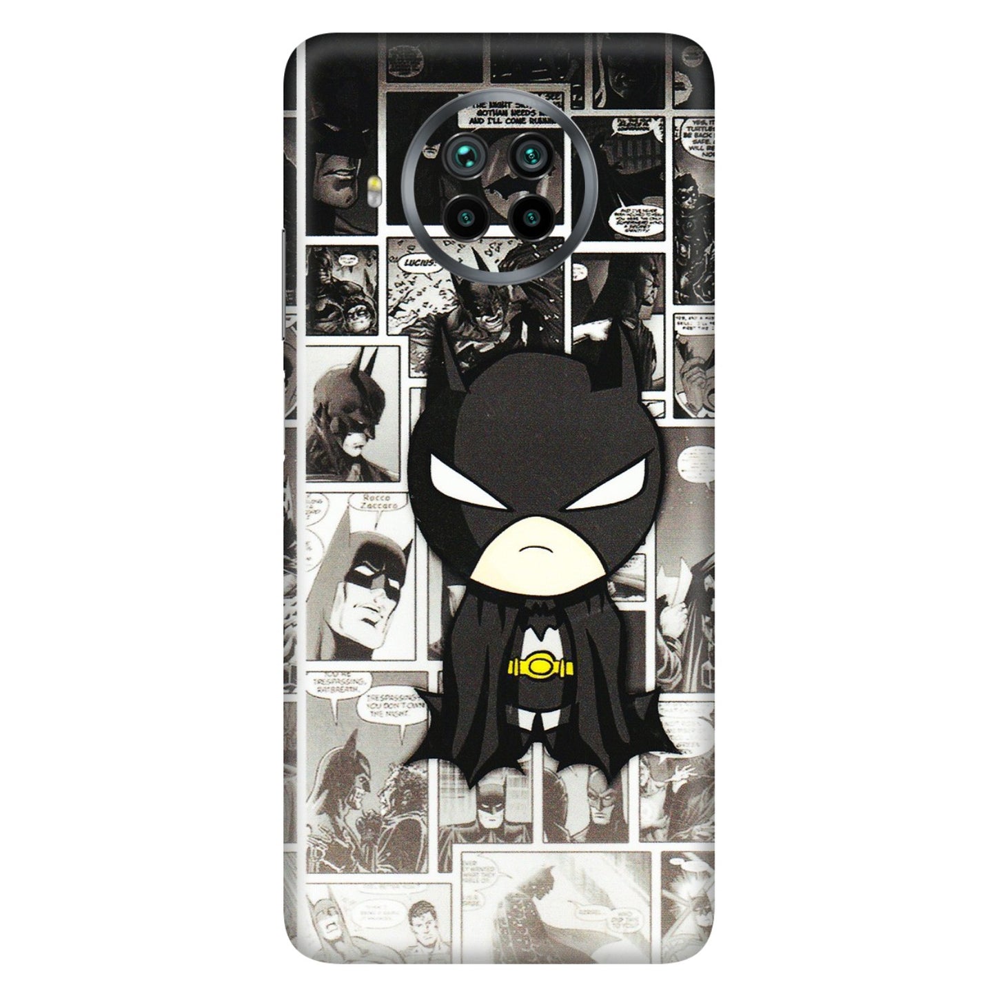 Xiaomi Redmi Phone Skins (All Models) - Toon Batman - 3D Embossed Finish (L-182) Mi 10i