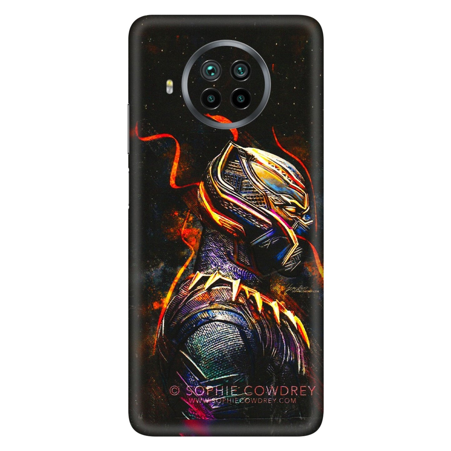 Xiaomi Redmi Phone Skins (All Models) - Black Panther - 3D Embossed Finish (L-190) Mi 10i