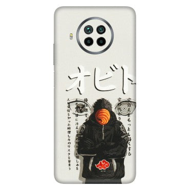 Xiaomi Redmi Phone Skins (All Models) - Obito Anime Eye - 3D Embossed Finish (L-19) Mi 10i