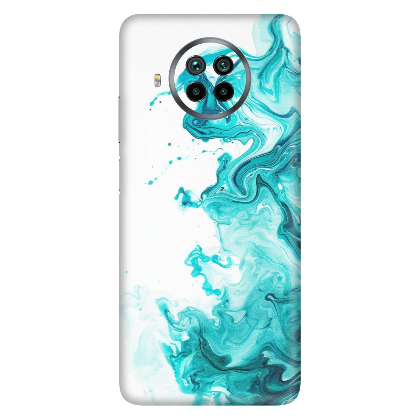 Xiaomi Redmi Phone Skins (All Models) - Sky Blue Abstract Colour - Matte Finish (M-146) Mi 10i