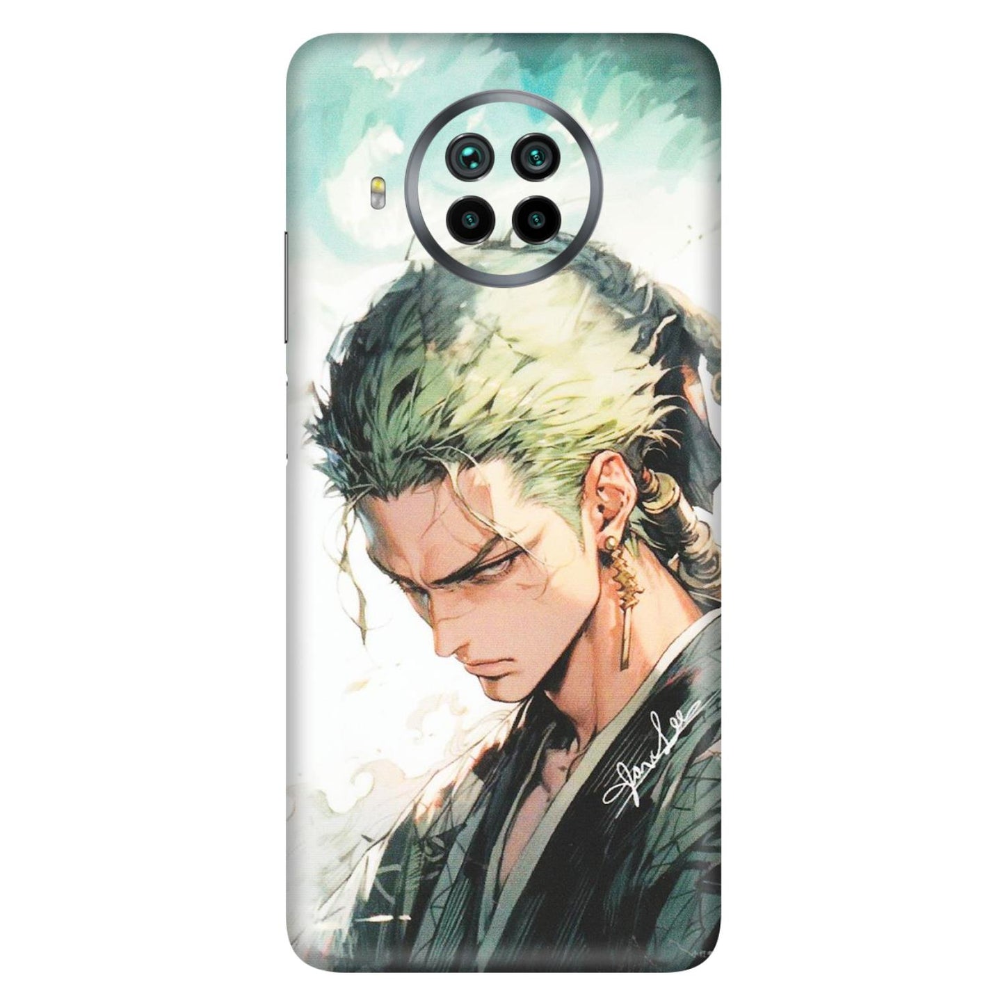 Xiaomi Redmi Phone Skins (All Models) - Pirate Hunter One Piece Anime - Matte Finish (M-157) Mi 10i