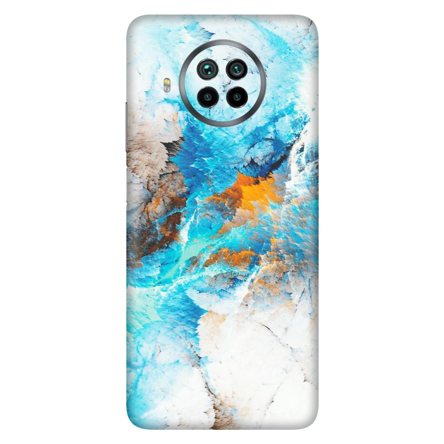 Xiaomi Redmi Phone Skins (All Models) - Blue Waves Abstract - Matte Finish (M-19) Mi 10i