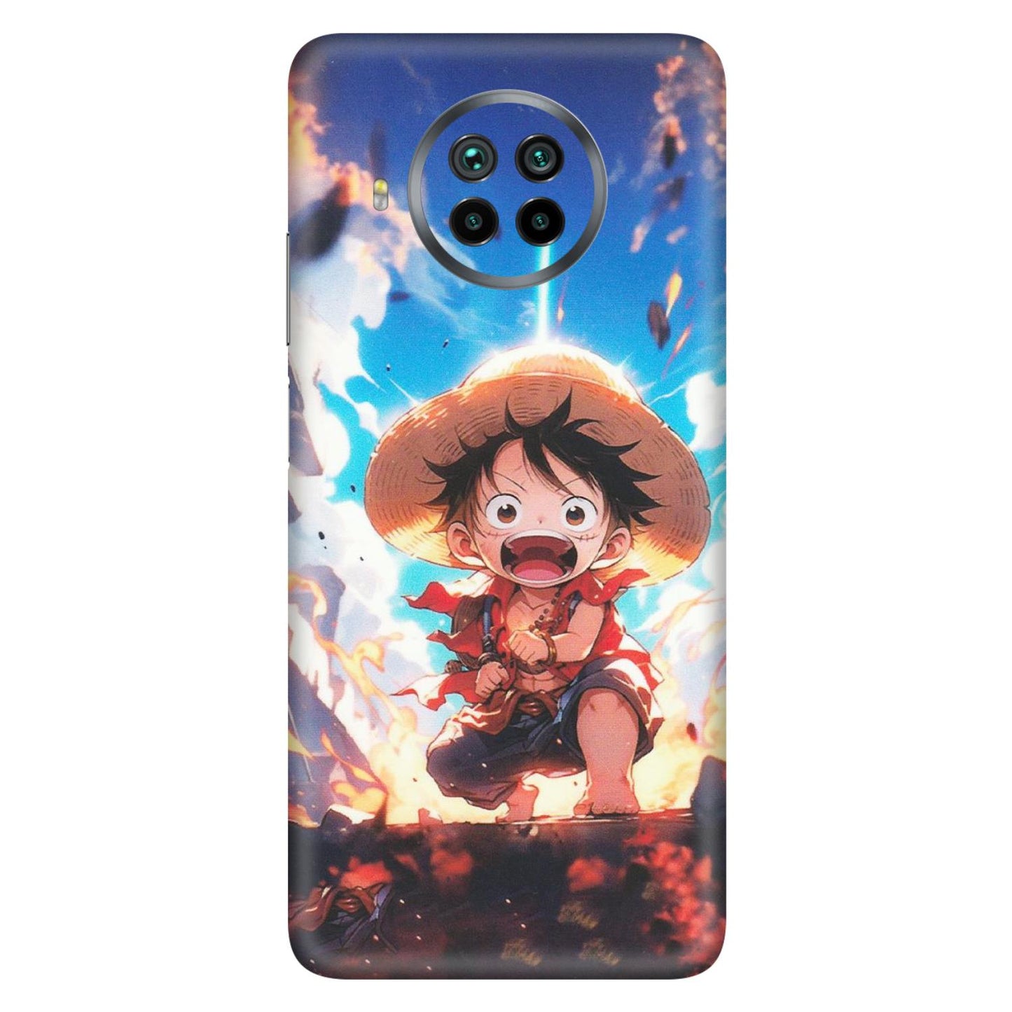 Xiaomi Redmi Phone Skins (All Models) - Toon One Piece Cute Character - Matte Finish (M-35) Mi 10i