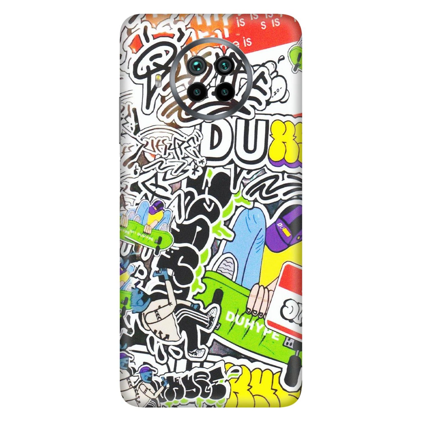 Xiaomi Redmi Phone Skins (All Models) - Dope Graffiti - Matte Finish (M-61) Mi 10i