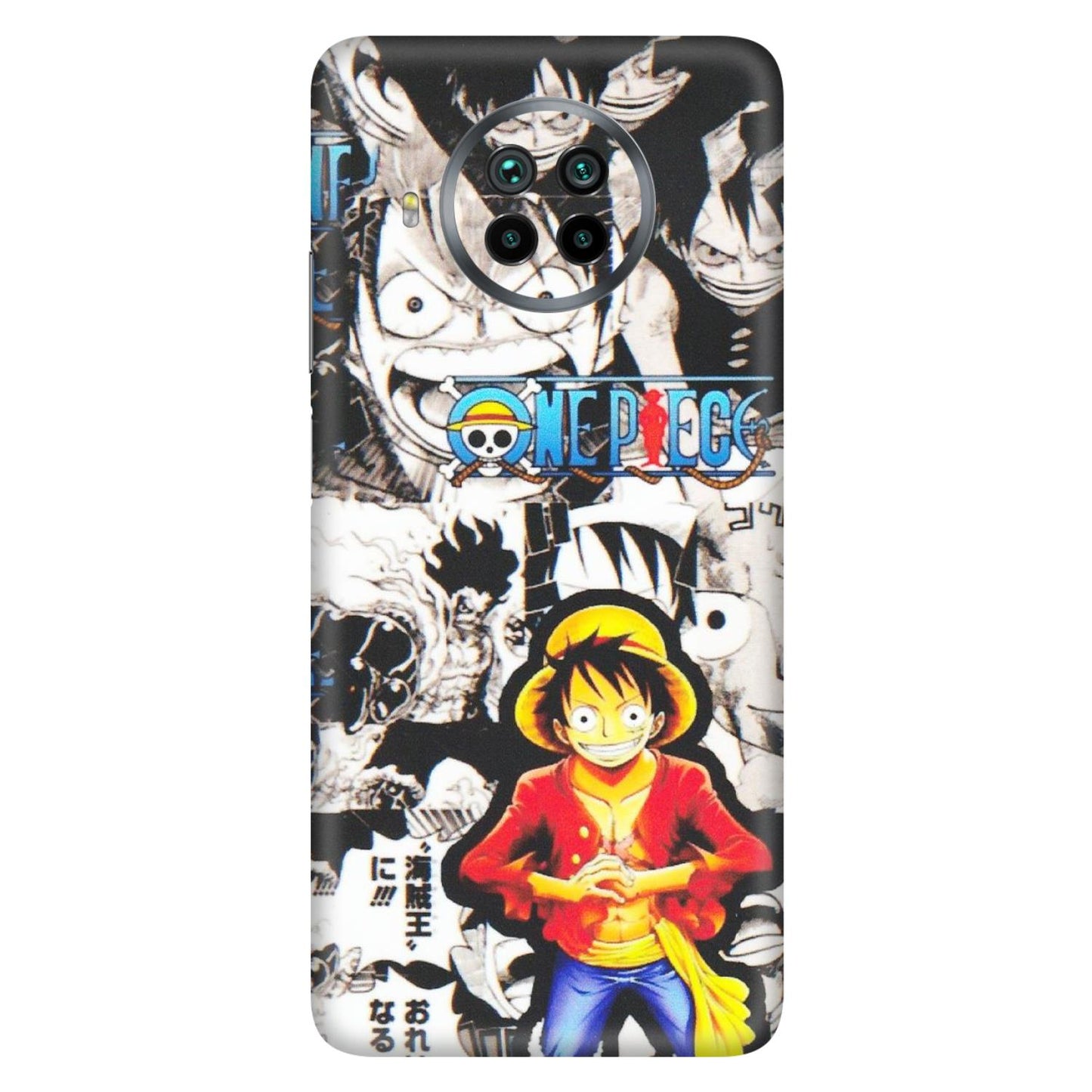 Xiaomi Redmi Phone Skins (All Models) - One Piece B&W - Matte Finish (M-63) Mi 10i