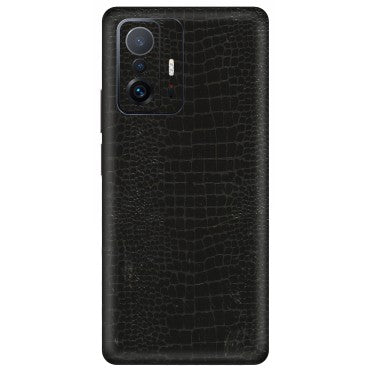 Xiaomi Redmi Phone Skins (All Models) - Snake Leather Black - 3D Embossed Finish (L-107) Mi 11 T Pro