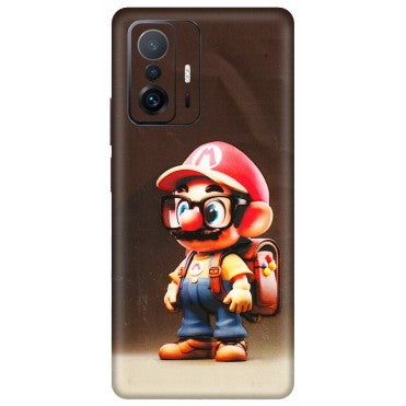 Xiaomi Redmi Phone Skins (All Models) - Little Mario - 3D Embossed Finish (L-119) Mi 11 T Pro