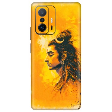 Xiaomi Redmi Phone Skins (All Models) - Shiv Shakti - 3D Embossed Finish (L-14) Mi 11 T Pro