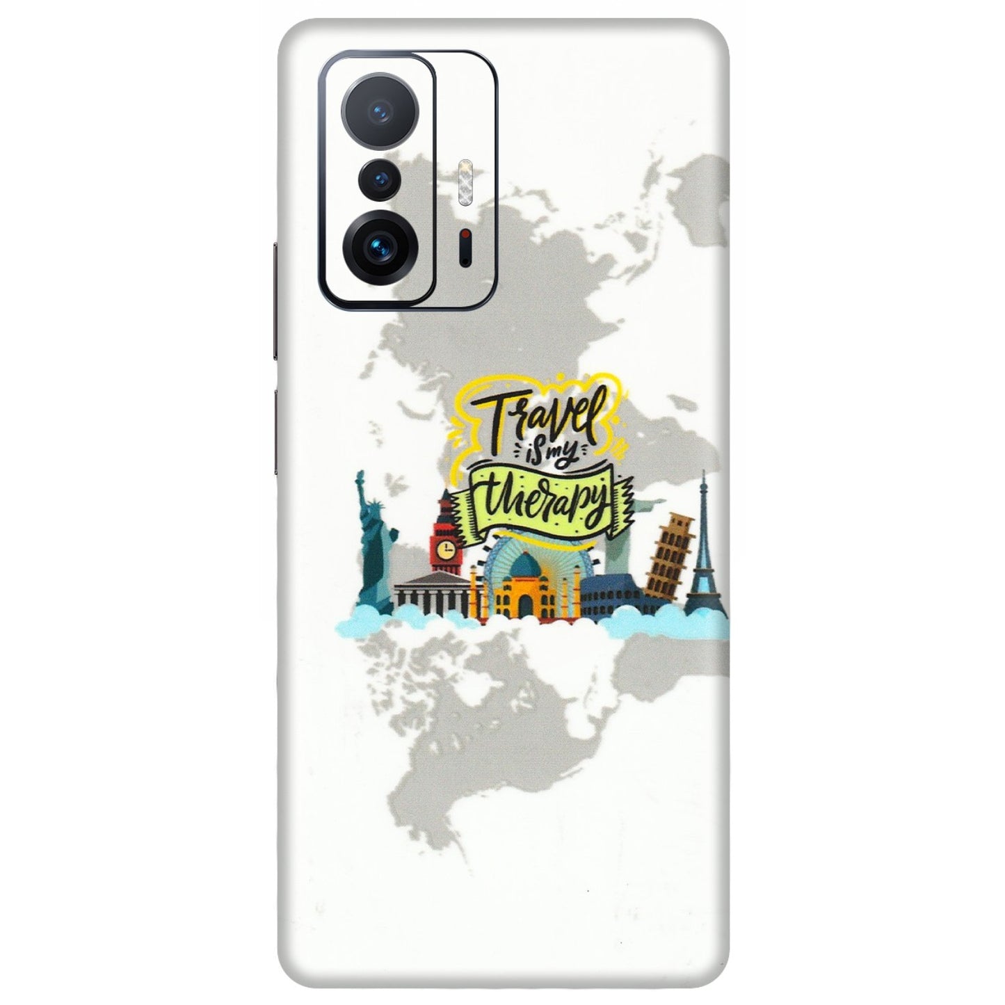 Xiaomi Redmi Phone Skins (All Models) - Travel Therapy - 3D Embossed Finish (L-199) Mi 11 T Pro