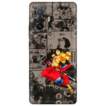 Xiaomi Redmi Phone Skins (All Models) - One Piece Rocket Punch Manga - 3D Embossed Finish (L-25) Mi 11 T Pro