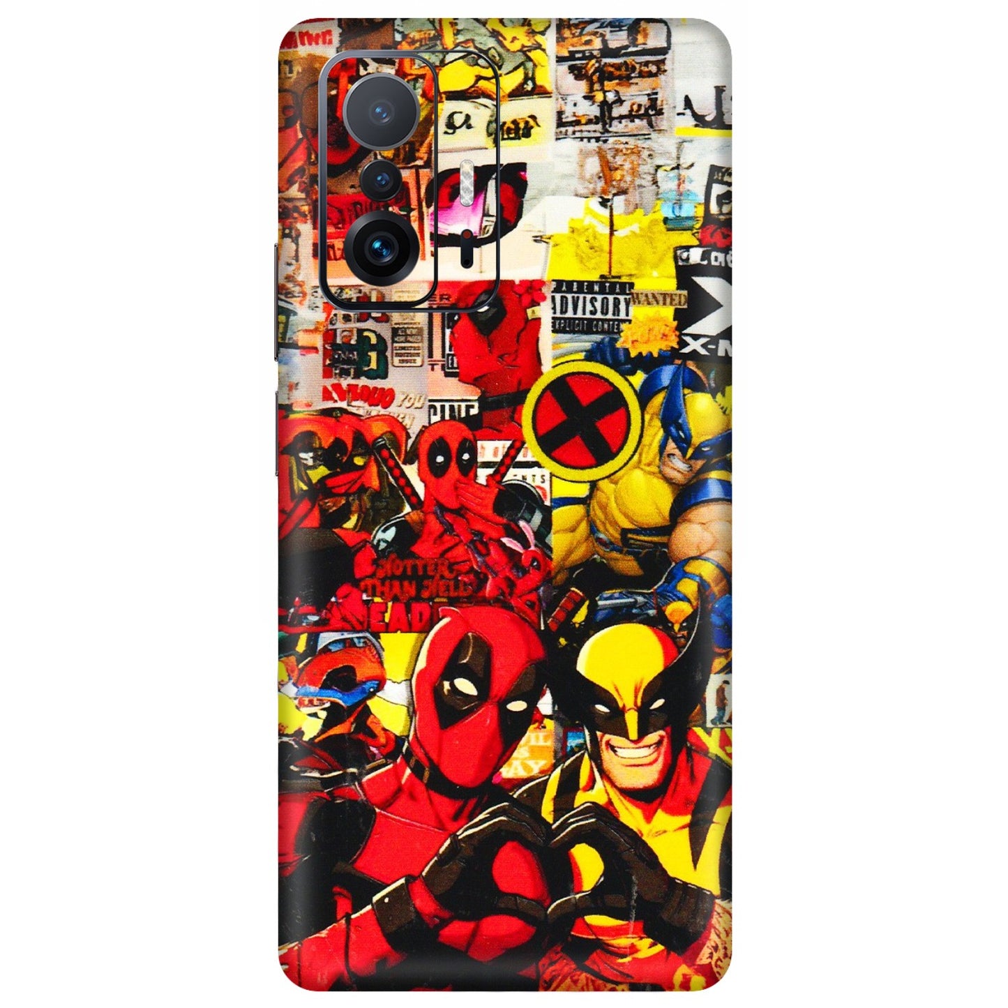 Xiaomi Redmi Phone Skins (All Models) - Spidy Wolverine - 3D Embossed Finish (L-310) Mi 11 T Pro
