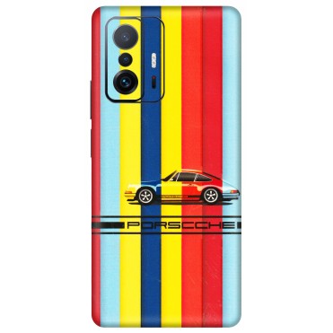 Xiaomi Redmi Phone Skins (All Models) - Multicolour Porche - 3D Embossed Finish (L-39) Mi 11 T Pro