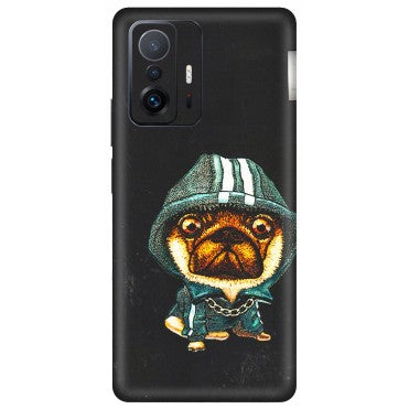 Xiaomi Redmi Phone Skins (All Models) - Puppy N Hoodie - 3D Embossed Finish (L-90) Mi 11 T Pro